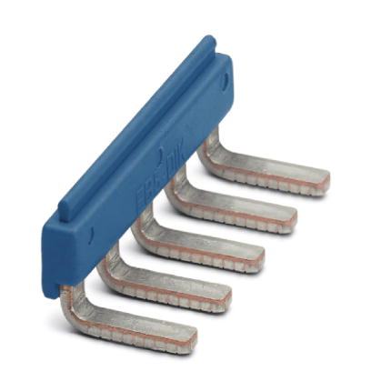 EB 5- DIK BU    Cross connector/jumper for modular terminal block, Number of positions: 5, Color: blue