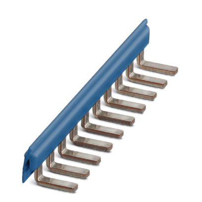 EB 80- DIK BU    Cross connector/jumper for modular terminal block, Number of positions: 80, Color: blue