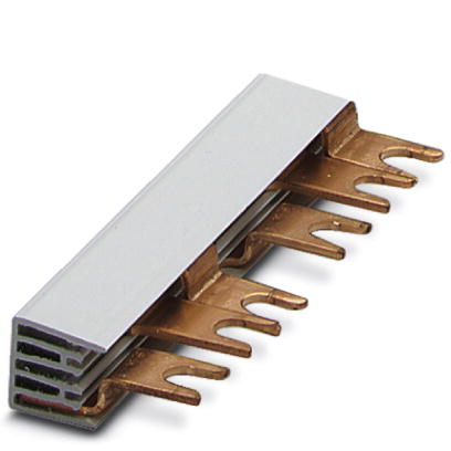 MPB 18/3- 6    Wiring bridge for modules with connecting pitch 17.5 mm, 3-phase, 6-pos.