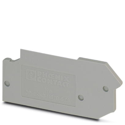 DP-UKK 3-MSTB-5,08    Spacer plate, Length: 50 mm, Width: 2.5 mm, Color: gray