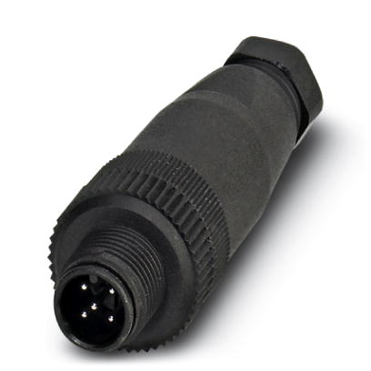 SACC-M12MS-5CON-PG 7    Sensor/actuator connector, male, straight, 5-pos., M12, A-coded, screw conne