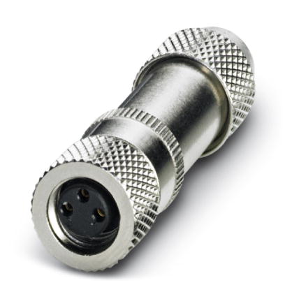 SACC-M 8FS-3CON-M-SH    Sensor/actuator connector, female, straight, 3-pos., M8, shielded, solder co