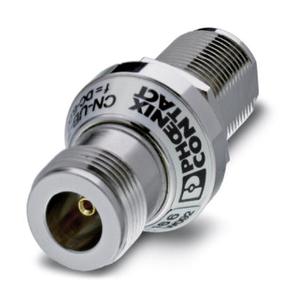 CN-UB-70DC-6-SB    Attachment plug with surge protection for coaxial signal interfaces. Connection: N connector, male/female