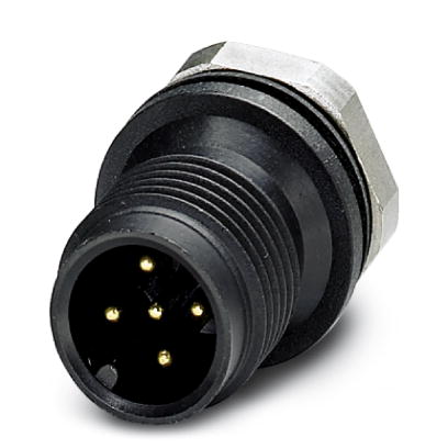 SACC-E-M12MS-5CON-M12 PSCUP    Sensor/actuator flush-type connector, socket, 5-pos., M12, A-coded, f