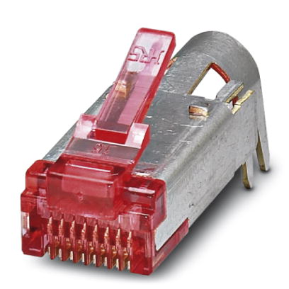 VS-08-ST-H21P-RJ45    RJ45 male insert, CAT6, 8-pos., shielded, IDC pierce connection, for AWG 27 li
