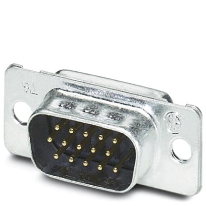 VS-09-ST-DSUB-HD-EG    D-SUB contact insert, shell size 1, with 15 signal contacts, contact type pin
