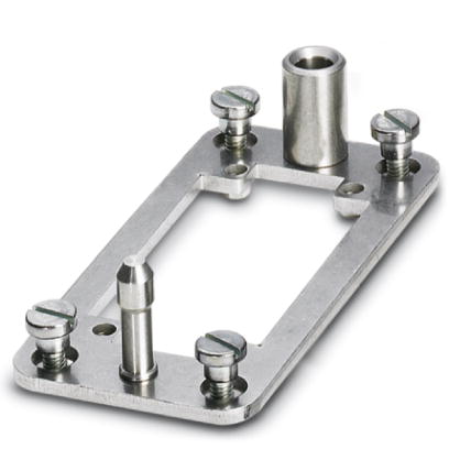HC-B 10-ANDOCK    Docking frame for racks, for contact inserts of B10 type, with four M5 flat headed