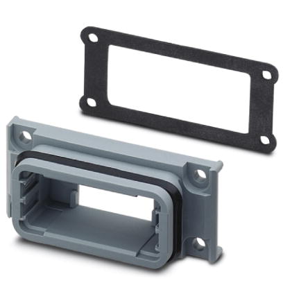 VS-09-A    D-SUB panel mounting frame, shell size 1, IP67 degree of protection