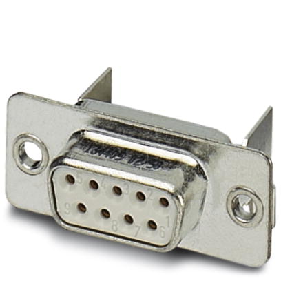 VS-09-BU-DSUB-LH-B    D-SUB contact insert, shell size 1, with nine signal contacts, contact type so