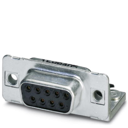 VS-09-BU-DSUB-ER    D-SUB contact insert, shell size 1, with nine signal contacts, contact type sock