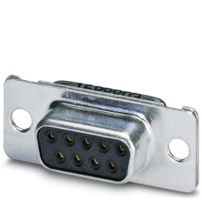 VS-09-BU-DSUB-EG    D-SUB contact insert, shell size 1, with nine signal contacts, contact type sock