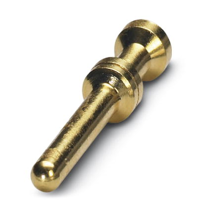 CK2,5-ED-1,50ST AU    Turned 2.5 crimp contact, individual male contact, core diameter 1.5 mm?, gold