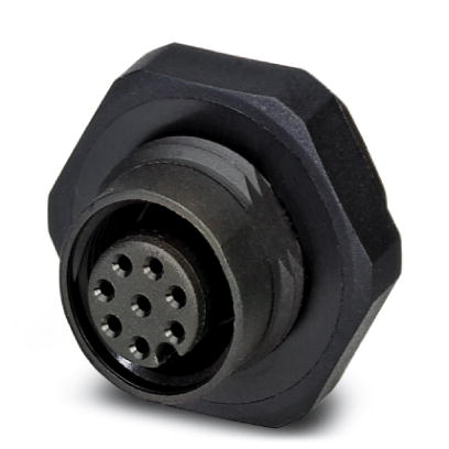 SACC-DSI-M12FS-8CON-L180PSCUP    Sensor/actuator flush-type connector, socket, 8-pos., M12, A-coded,
