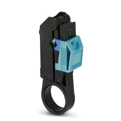WIREFOX-D CX-1    Abisolierwerkzeug fur Koaxialkabel von ? 2,5 ... 7,6 mm, 2-stufig, Absetzma? 6,0 m