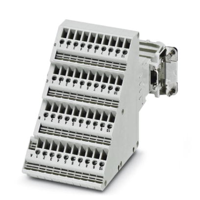 HC-D 40-A-UT-PER-F    HEAVYCON terminal adapter female insert, D40 series, 40-pos., left protective