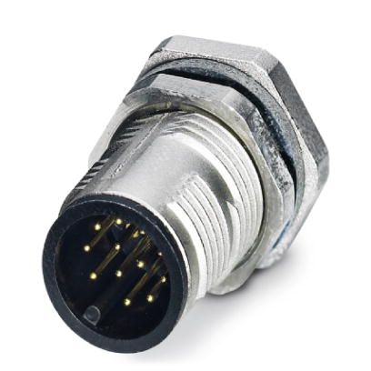 SACC-DSI-MS-12CON-M12 SCO    Sensor/actuator flush-type connector, plug, 12-pos., M12 SPEEDCON, A-co