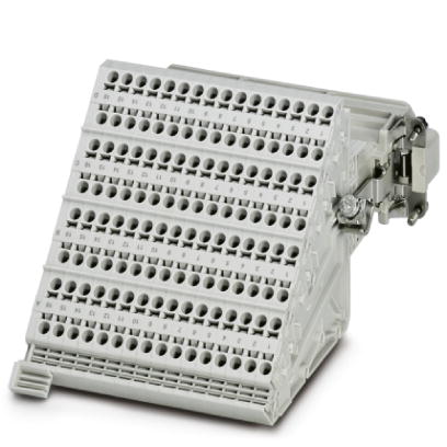 HC-D 64-A-TWIN-PEL-M    HEAVYCON terminal adapter male insert, D64 series, 64-pos., right PE connect