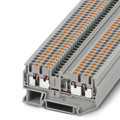 PT 2,5-QUATTRO    Feed-through modular terminal block, Type of connection: Leg spring connection, Leg spring connection, Cross section: 0.14 mm? - 4 m
