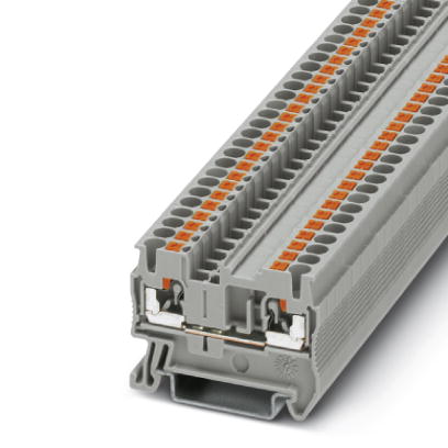 PT 2,5    Feed-through modular terminal block, Type of connection: Leg spring connection, Leg spring connection, Cross section: 0.14 mm? - 4 mm?, AWG