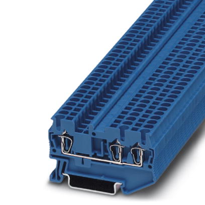 ST 2,5-TWIN BU    Feed-through modular terminal block, Type of connection: Spring-cage connection, Spring-cage connection, Cross section: 0.08 mm? - 4