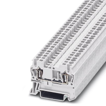 ST 2,5 WH    Feed-through modular terminal block, Type of connection: Spring-cage connection, Cross section: 0.08 mm? - 4 mm?, AWG 28 - 12, Width: 5.2