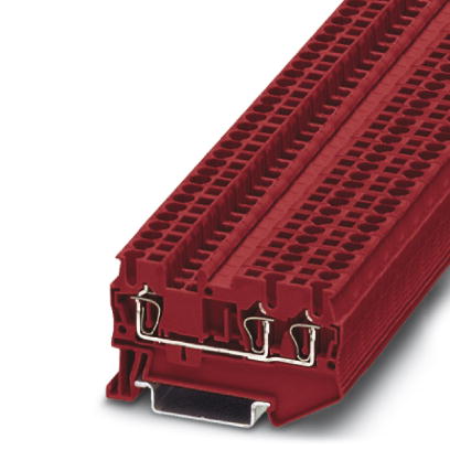 ST 2,5-TWIN RD    Feed-through modular terminal block, Type of connection: Spring-cage connection, Spring-cage connection, Cross section: 0.08 mm? - 4