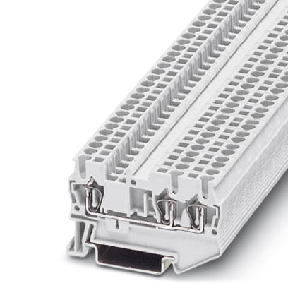 ST 2,5-TWIN WH    Feed-through modular terminal block, Type of connection: Spring-cage connection, Spring-cage connection, Cross section: 0.08 mm? - 4