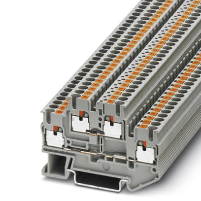 Image PTTB 2,5    Feed-through modular terminal block, Cross section: 0.14 mm? - 4 mm?, AWG: 26 - 12, Connection type: Leg spring connection, Width: 5.2 mm,