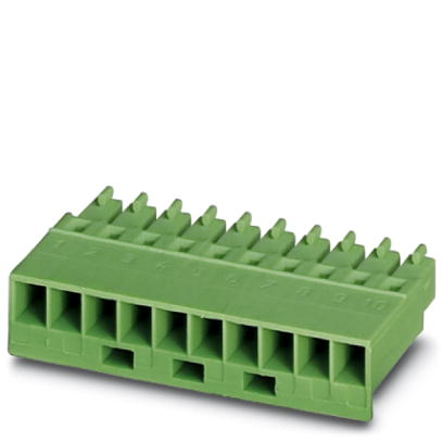 MCC 1/20-STZ-3,81    Plug component, Nominal current: 8 A, Nom. voltage: 160 V, Pitch: 3.81 mm, Numb