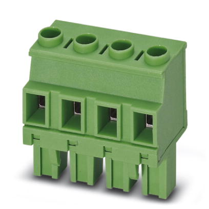 GMVSTBR 2,5 HV/ 3-ST-7,62    Plug component, Nominal current: 12 A, Nom. voltage: 500 V, Pitch: 7.62 mm, Number of positions: 3, Connection type: Scre