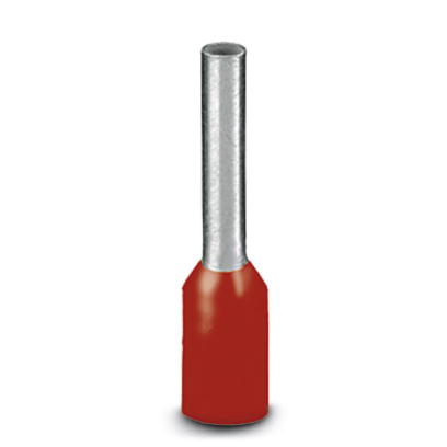 AI 1 -10 RD    Ferrule, Length: 16 mm, Color: red
