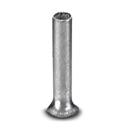 A 0,5 - 6    Ferrule, Length: 6 mm, Color: silver