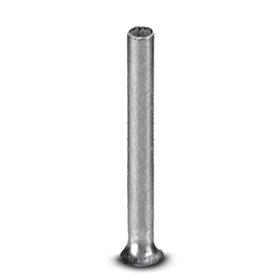 A 0,75-10    Ferrule, Length: 10 mm, Color: silver