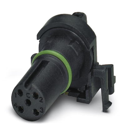 SACC-CI-M12FS-4CON-L90 SCO    Sensor/actuator flush-type connector, socket, 4-pos., A-coded, with an