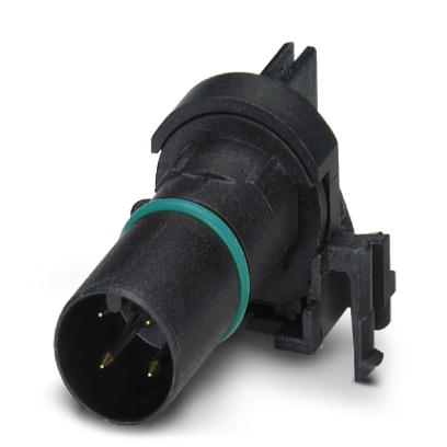 SACC-CI-M12MS-4CON-L90 SCO    Sensor/actuator flush-type connector, plug, 4-pos., A-coded, with angl
