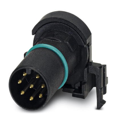 SACC-CI-M12MS-8CON-L90 SCO    Sensor/actuator flush-type connector, plug, 8-pos., A-coded, with angl