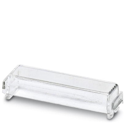 EMG 12-H 7,5MM KLAR    Cover, for the contact and dust-protected encapsulation of the components, in transparent design. Height: 7.5 mm, width: 12.5 m