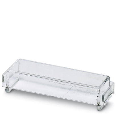 EMG 15-H 7,5MM KLAR    Cover, for the contact and dust-protected encapsulation of the components, in transparent design. Height: 7.5 mm, width: 15 mm