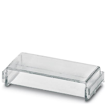 EMG 22-H 7,5MM KLAR    Cover, for the contact and dust-protected encapsulation of the components, in transparent design. Height: 7.5 mm, width: 22.5 m