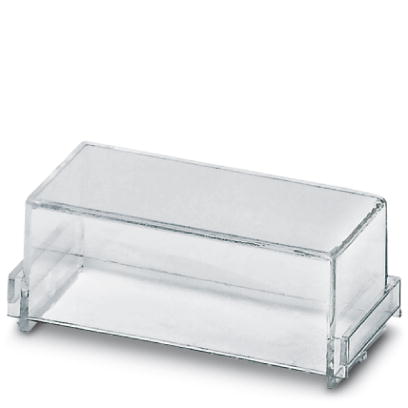 EMG 22-H 15MM KLAR    Cover, for the contact and dust-protected encapsulation of the components, in transparent design. Height: 15 mm, width: 22.5 mm
