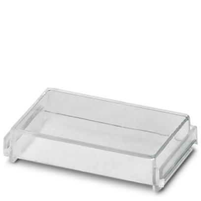 EMG 25-H 7,5MM KLAR    Cover, for the contact and dust-protected encapsulation of the components, in transparent design. Height: 7.5 mm, width: 25 mm