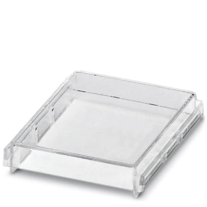 EMG 50-H 7,5MM KLAR    Cover, for the contact and dust-protected encapsulation of the components, in transparent design. Height: 7.5 mm, width: 50 mm