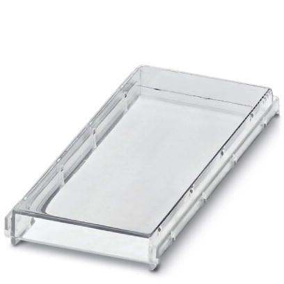EMG 90-H 7,5MM KLAR    Cover, for the contact and dust-protected encapsulation of the components, in transparent design. Height: 7.5 mm