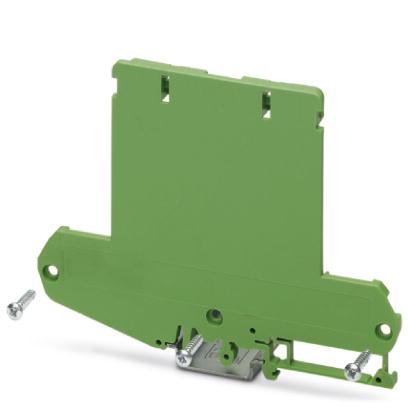 UM108-SEFE/L-A73    Side element, with foot, tall version, left-hand, for 73 mm wide U-shaped cover.