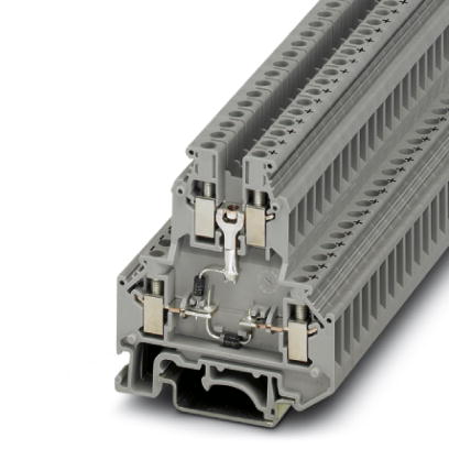 UKK 5-2DIO/O-UL/UR-UL    Feed-through modular terminal block, Connection type: Screw connection, Cross section: 0.2 mm? - 4 mm?, AWG: 24 - 12, Nominal