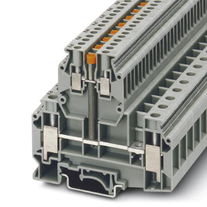 UKKB 10/2,5-PV    Feed-through modular terminal block, Cross section: 0.5 mm? - 16 mm?, Connection type: Screw connection, Width: 10.2 mm, Color: gray