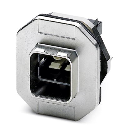 VS-PPC-F1-SCRJ-MNNA-1C-F    SCRJ panel mounting frame, IP67, for push-pull interlocking, metal, with