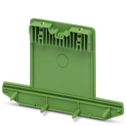 UM-SE-A60-R    Side element, tall version, for closing both ends of the base element UM-BEFE, with guide grooves for vertically arranged printed circu