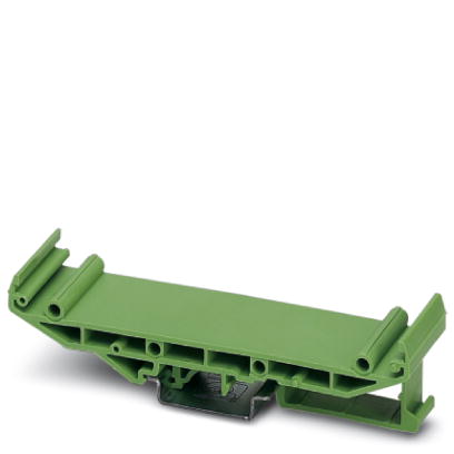 UM-BEFE 35    Base element with snap-on foot, for mounting on NS 32 or NS 35/7.5 DIN rail, with ribs, L = 35 mm