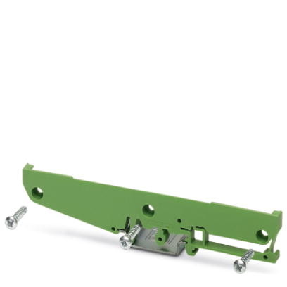 UM122-SEFE/L    Side element, left, with foot, width: 5 mm, length: 122 mm, for mounting on DIN rail NS 32 or NS 35/7.5
